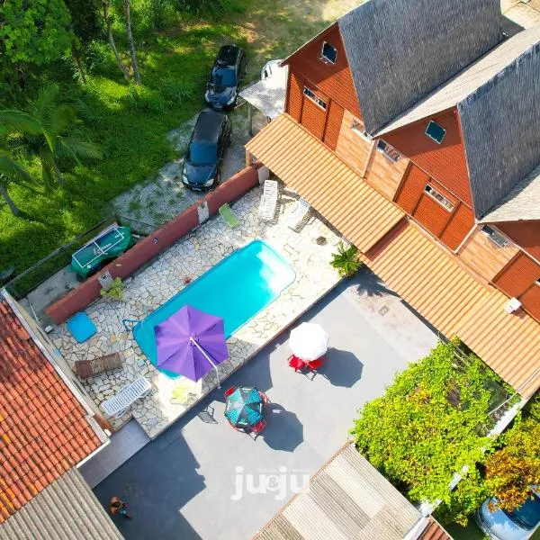 Recanto Pousada JU&JU Chalé com PISCINA COMPARTILHADA